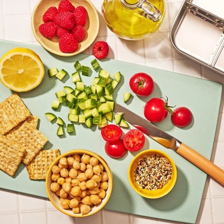 healthy salad spread out